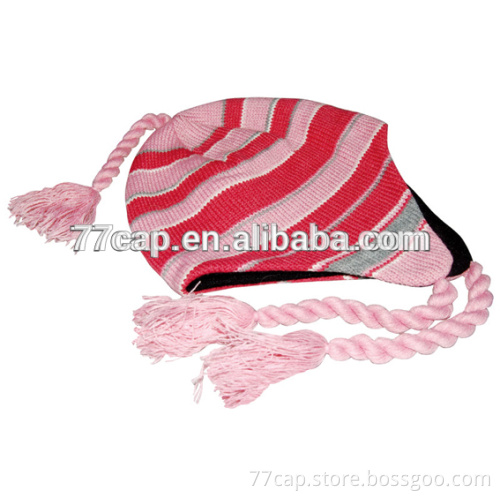 2016 Fashion healthy Eco-friendly wool hats girls for babies knitted hat